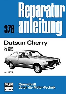 Kartonierter Einband Datsun Cherry ab 1974 von 