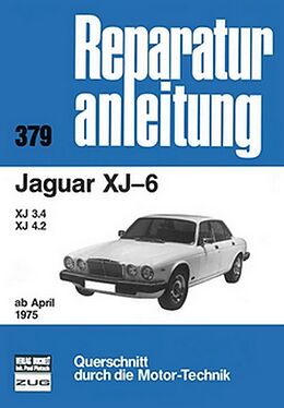 Kartonierter Einband Jaguar XJ-6 / XJ 3.4 / XJ 4.2 ab April 1975 von 