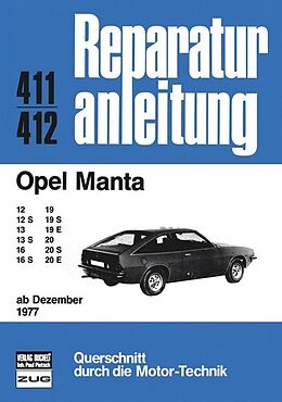 Kartonierter Einband Opel Manta B von 
