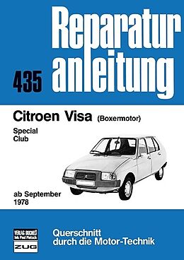 Kartonierter Einband Citroen Visa ab September 1978 von 
