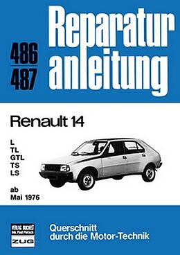 Kartonierter Einband Renault 14 ab März 1976 von 