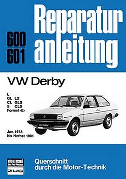 Kartonierter Einband VW Derby Januar 1978 bis Herbst 1981 von 