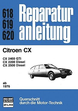 Kartonierter Einband Citroen CX ab 1976 von 