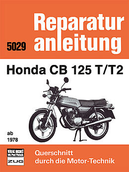 Kartonierter Einband Honda CB 125 T/T2 ab 1978 von 