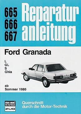 Kartonierter Einband Ford Granada L / GL / S / Ghia von 