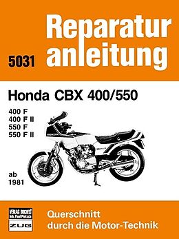 Kartonierter Einband Honda CBX 400/550 ab 1981 von 