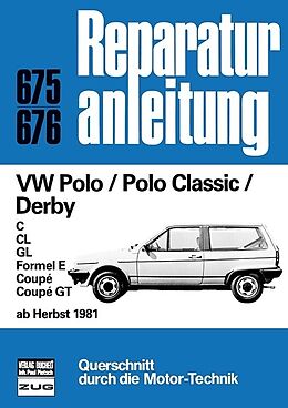 Kartonierter Einband VW Polo / Polo Classic / Derby ab Herbst 1981 von 