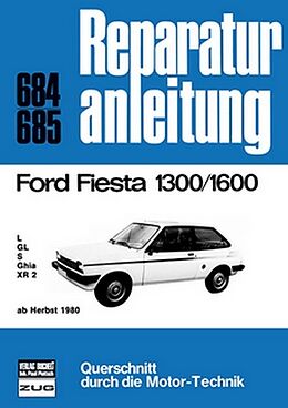 Kartonierter Einband Ford Fiesta 1300/1600 ab Herbst 1980 von 