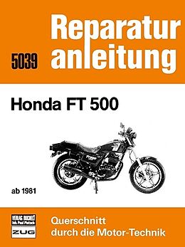 Kartonierter Einband Honda FT 500 ab 1981 von 