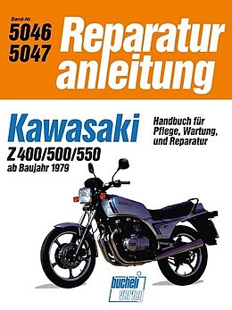 Kartonierter Einband Kawasaki Z 400 / Z 500 / Z 550 von 