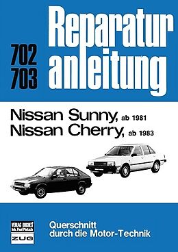 Kartonierter Einband Nissan Sunny ab 1981 // Nissan Cherry ab 1983 von 