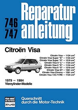 Kartonierter Einband Citroen Visa 1979 - 1984 von 