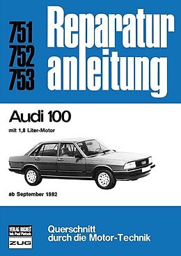 Kartonierter Einband Audi 100 von 