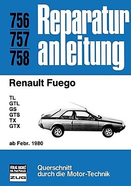 Kartonierter Einband Renault Fuego ab Februar 1980 von 