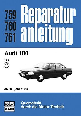 Kartonierter Einband Audi 100 ab 1983 von 