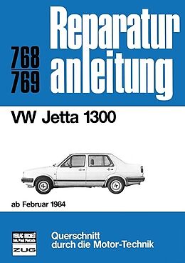 Kartonierter Einband VW Jetta 1300 ab Februar 1984 von 
