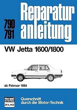 Kartonierter Einband VW Jetta 1600/1800 ab Februar 1984 von 