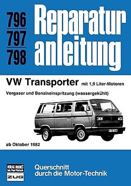 Kartonierter Einband VW Transporter ab Okt. 1982 von 