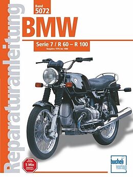 Kartonierter Einband BMW Serie 7 / R 60 - R 100 1976-1980 von 