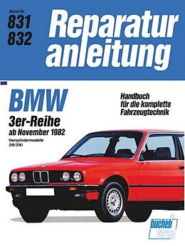 Kartonierter Einband BMW 3erReihe 4Zyl. 316/318i ab 11/82 von 