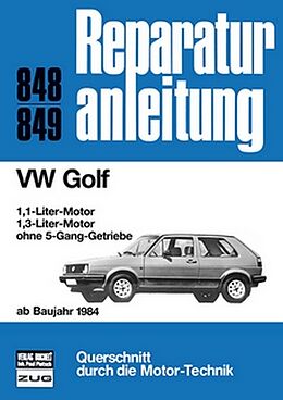 Kartonierter Einband VW Golf ab Baujahr 1984 von 