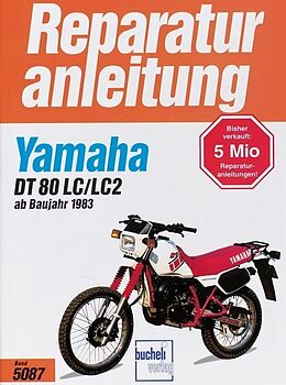 Kartonierter Einband Yamaha DT 80 LC/LC2 ab 1983 von 