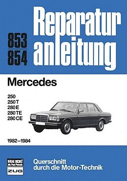 Kartonierter Einband Mercedes Serie 123 1982-1984 von 