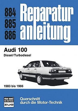 Kartonierter Einband Audi 100 Diesel von 