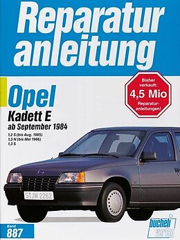 Kartonierter Einband Opel Kadett E (ab 84) von 