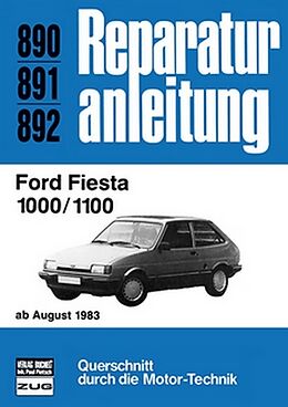 Kartonierter Einband Ford Fiesta 1000/1100 von 