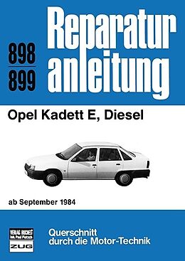 Kartonierter Einband Opel Kadett E, Diesel von 