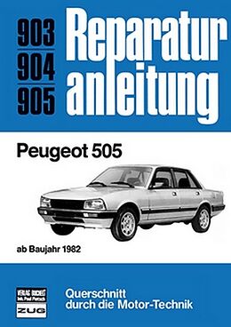 Kartonierter Einband Peugeot 505 von 