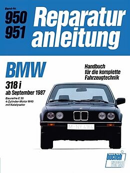 Kartonierter Einband BMW 318i ab September 1987 von 