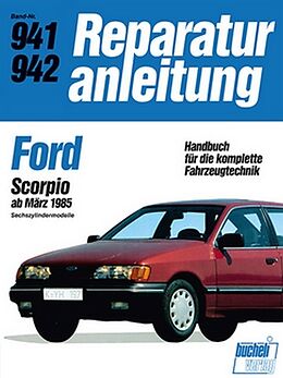 Kartonierter Einband Ford Scorpio ab März 1988 von 