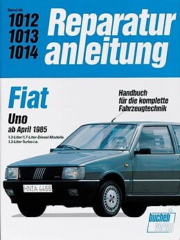 Kartonierter Einband Fiat Uno Diesel / Uno Turbo i.e. von 