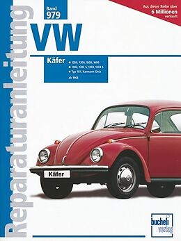 Kartonierter Einband VW Käfer von 