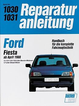 Fester Einband Ford Fiesta ab April 1988 von 