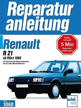 Kartonierter Einband Renault R 21 ab März 1986 von 