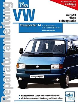 Kartonierter Einband VW Transporter T4 von 