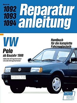 Kartonierter Einband VW Polo ab Baujahr 1988 von 