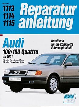 Kartonierter Einband Audi 100 / 100 Quattro (ab 1991) von 