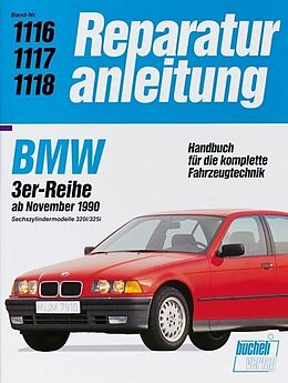Kartonierter Einband BMW 3er Reihe ab 1990 Sechszylindermodelle 320i / 325i von 