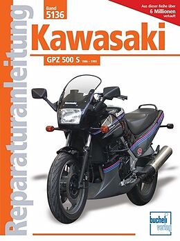Kartonierter Einband Kawasaki GPZ 500 S 1986-1993 von 