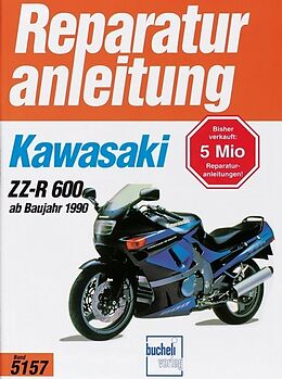 Kartonierter Einband Kawasaki ZZ-R 600 ab 1990 von 
