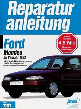 Kartonierter Einband Ford Mondeo 1993-1995 von 
