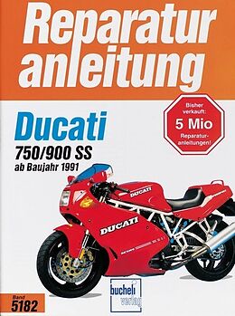 Kartonierter Einband Ducati 750 SS / 900 SS ab Baujahr 1991 von 