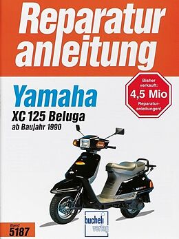 Kartonierter Einband Yamaha XC 125 Beluga (ab 1990) von 