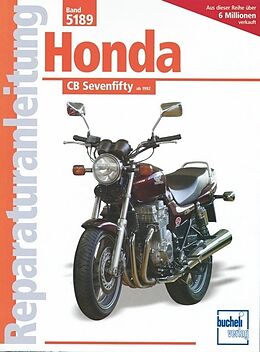 Kartonierter Einband Honda CB Sevenfifty ab 1992 von 