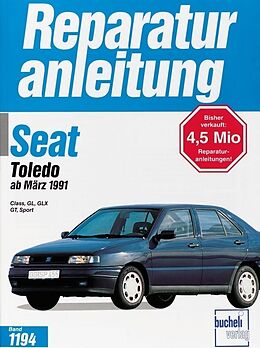 Kartonierter Einband Seat Toledo ab März 1991 von 