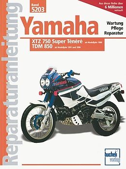 Kartonierter Einband Yamaha XTZ 750 Super Ténéré / TDM 850 von 